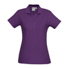 Ladies Crew Polo Purple